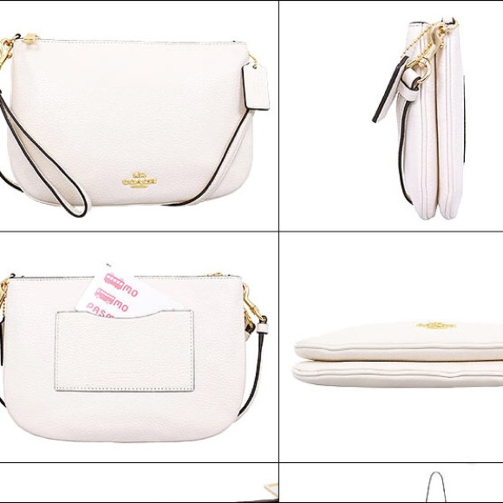 Coach NWT White Crossbody Bag - Picture 5 of 8